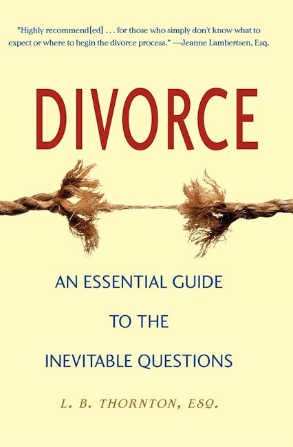 Book cover image for Divorce ISBN: 9781596528215